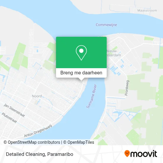 Detailed Cleaning kaart