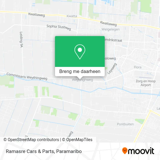 Ramasre Cars & Parts kaart