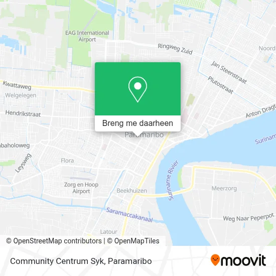 Community Centrum Syk kaart