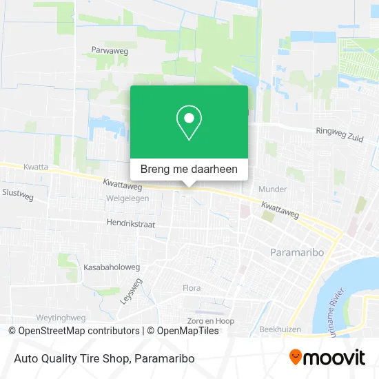 Auto Quality Tire Shop kaart
