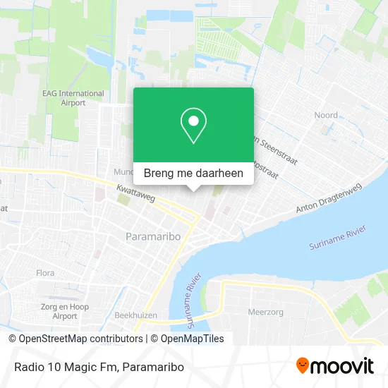 Radio 10 Magic Fm kaart