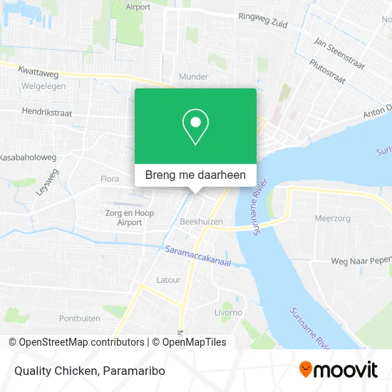 Quality Chicken kaart