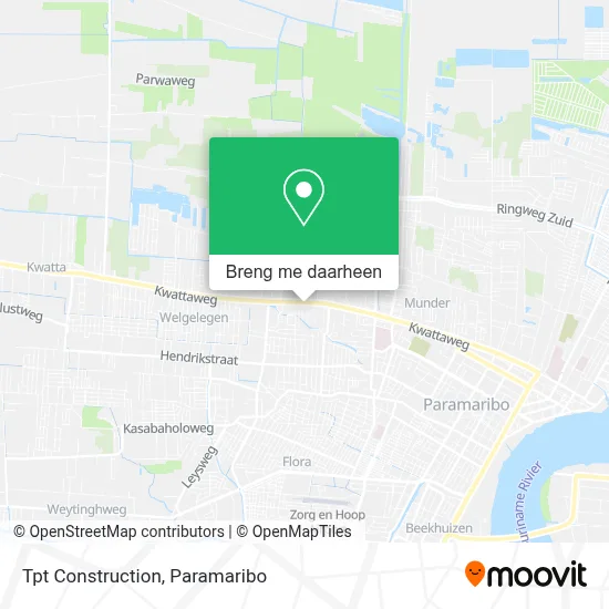Tpt Construction kaart