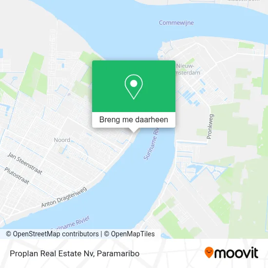 Proplan Real Estate Nv kaart