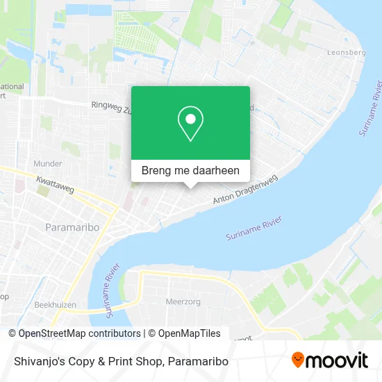 Shivanjo's Copy & Print Shop kaart