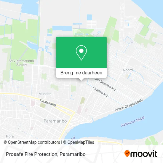 Prosafe Fire Protection kaart