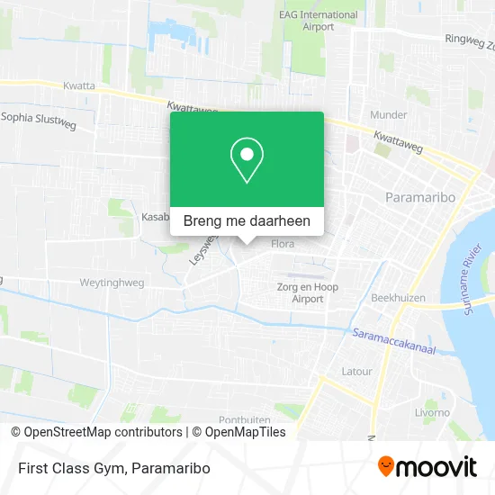 First Class Gym kaart