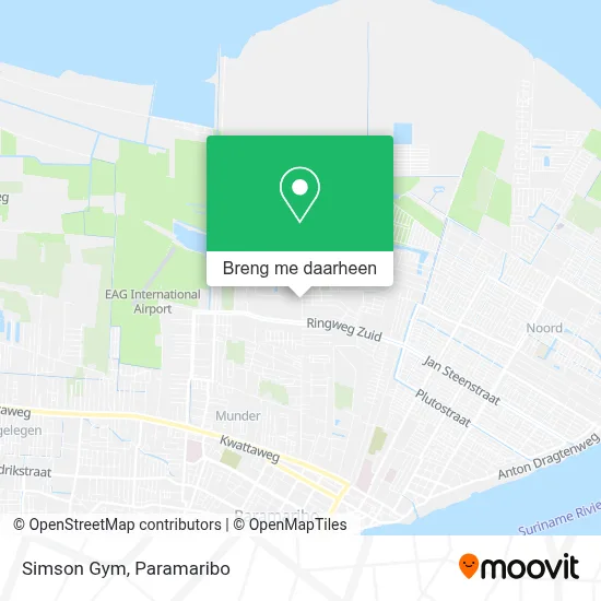 Simson Gym kaart