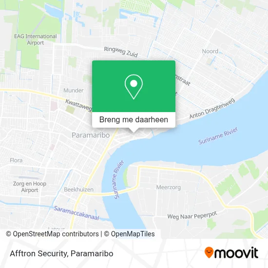 Afftron Security kaart