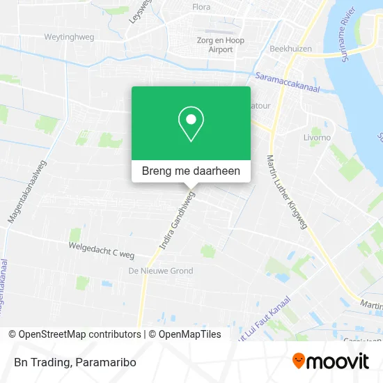 Bn Trading kaart