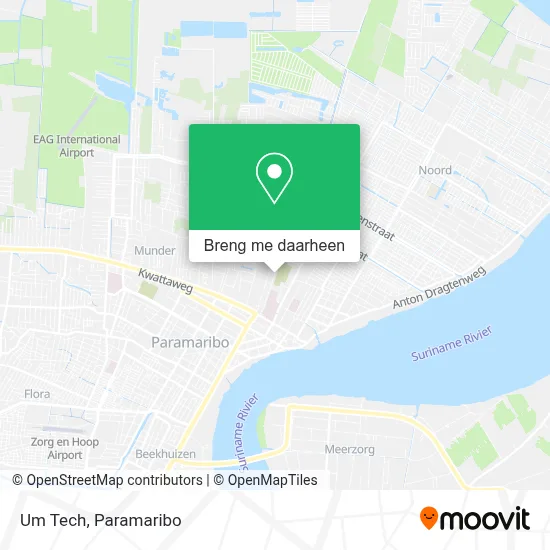 Um Tech kaart