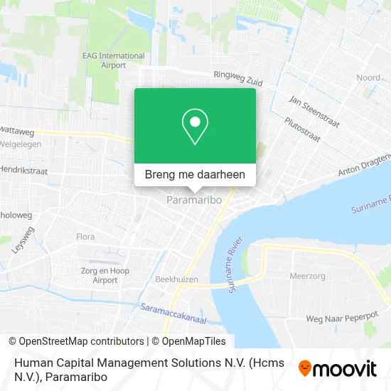 Human Capital Management Solutions N.V. (Hcms N.V.) kaart