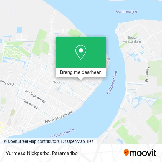 Yurmesa Nickparbo kaart