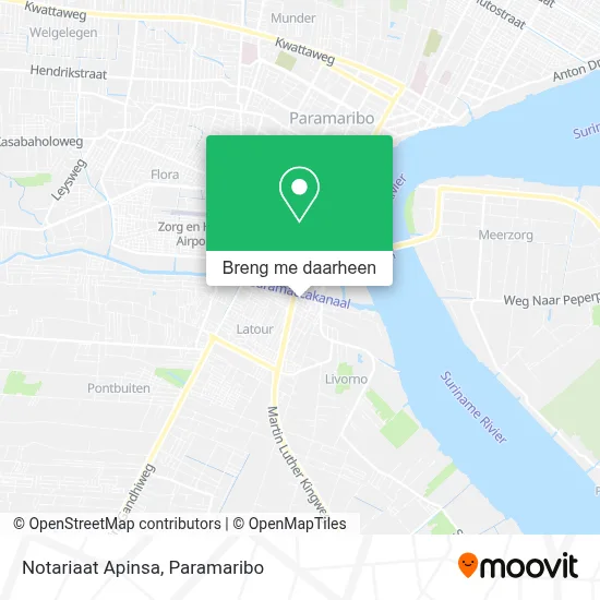 Notariaat Apinsa kaart