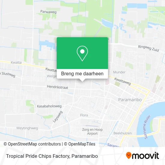 Tropical Pride Chips Factory kaart