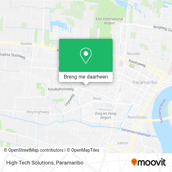 High-Tech Solutions kaart
