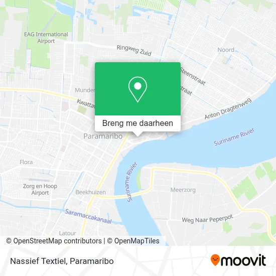 Nassief Textiel kaart