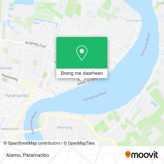 Alamo kaart