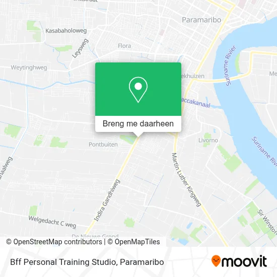 Bff Personal Training Studio kaart