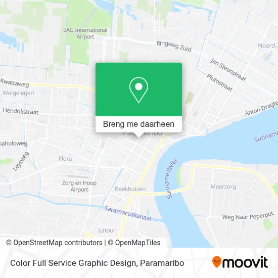 Color Full Service Graphic Design kaart