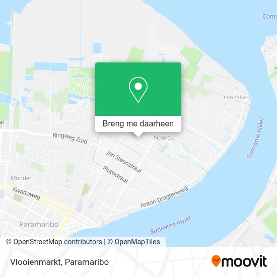 Vlooienmarkt kaart