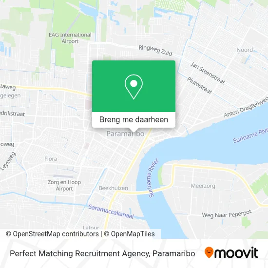 Perfect Matching Recruitment Agency kaart
