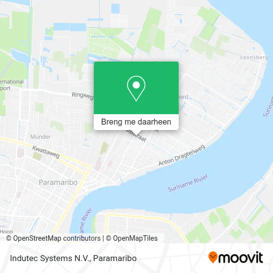 Indutec Systems N.V. kaart