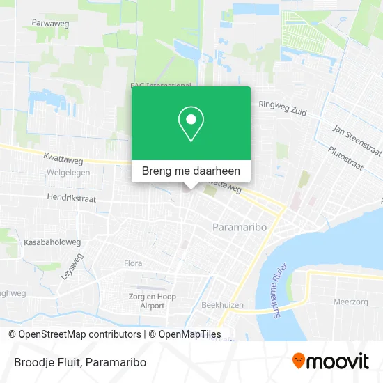 Broodje Fluit kaart