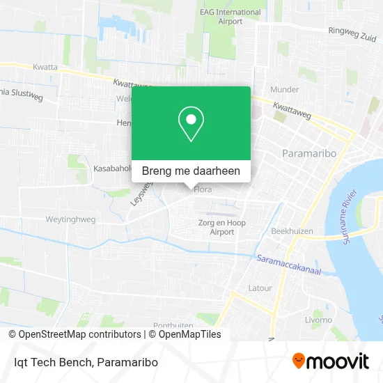 Iqt Tech Bench kaart
