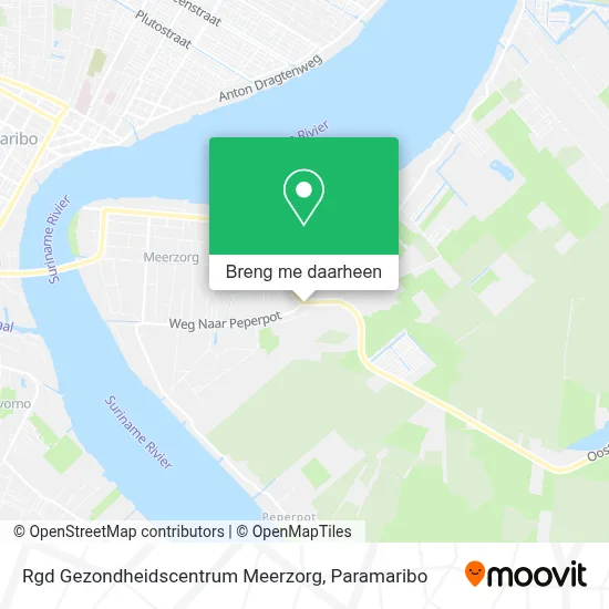 Rgd Gezondheidscentrum Meerzorg kaart
