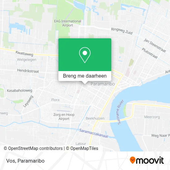 Vos kaart