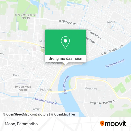 Mope kaart