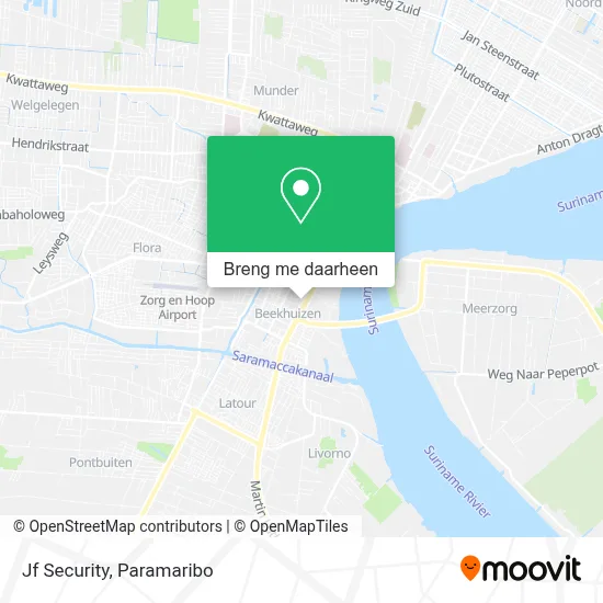 Jf Security kaart