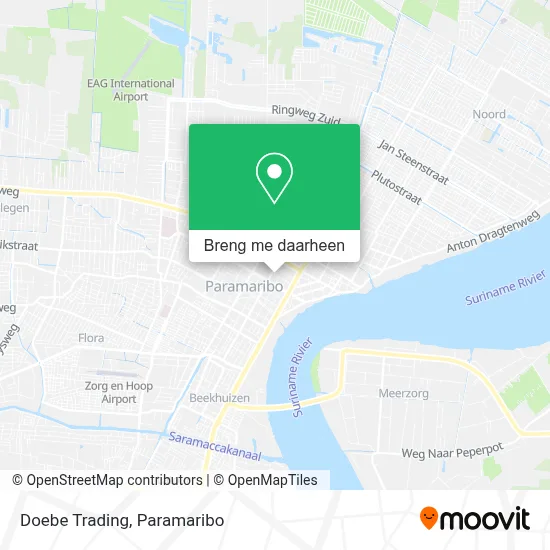 Doebe Trading kaart