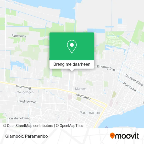 Glambox kaart