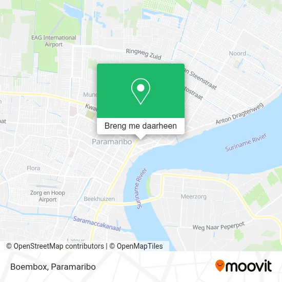 Boembox kaart