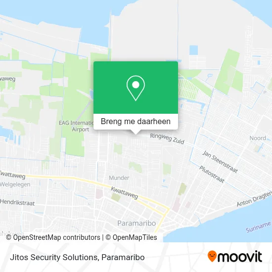 Jitos Security Solutions kaart