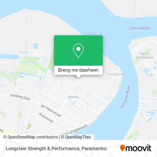 Longclaw Strength & Performance kaart