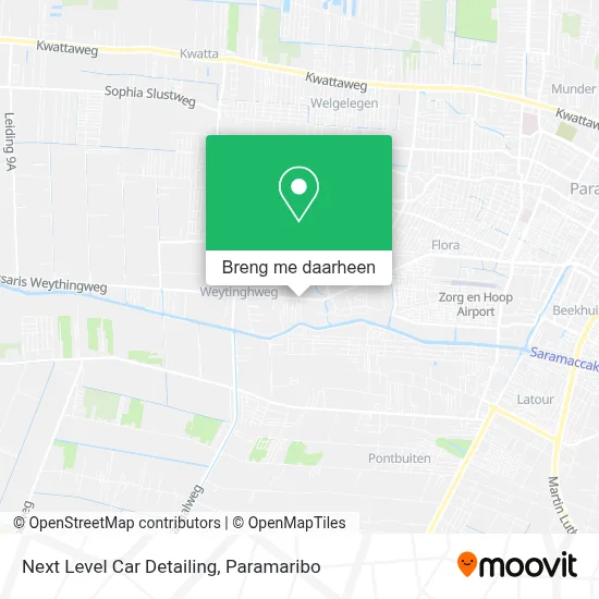 Next Level Car Detailing kaart