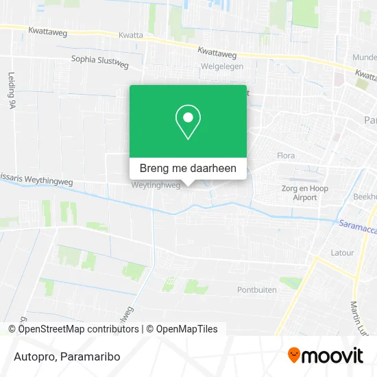 Autopro kaart