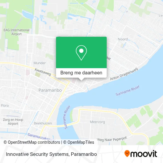 Innovative Security Systems kaart