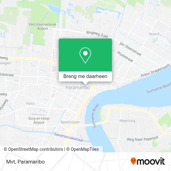 Mvt kaart