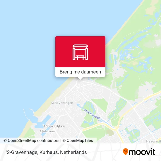 'S-Gravenhage, Kurhaus kaart