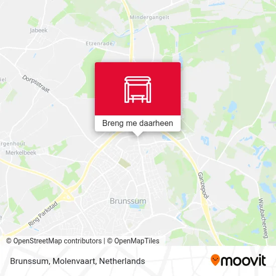 Brunssum, Molenvaart kaart
