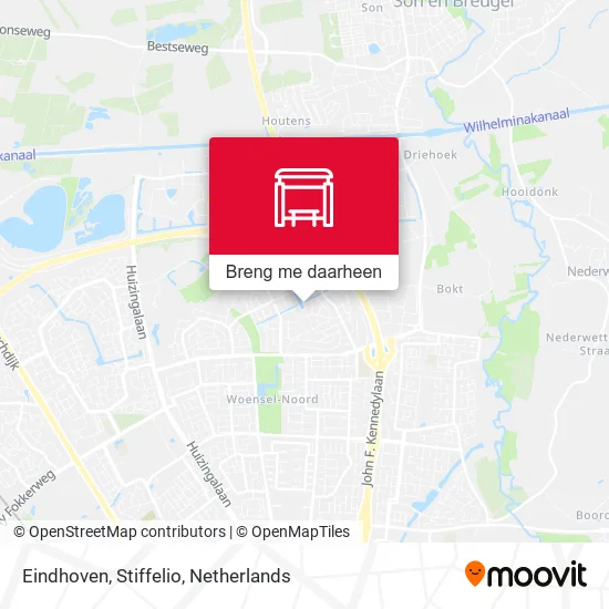 Eindhoven, Stiffelio kaart