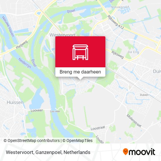 Westervoort, Ganzenpoel kaart