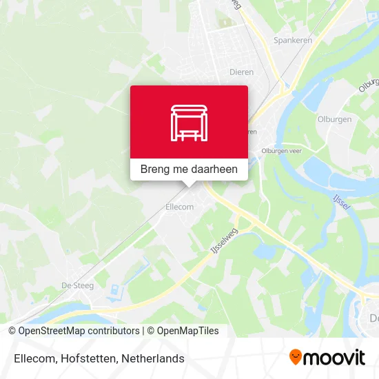 Ellecom, Hofstetten kaart