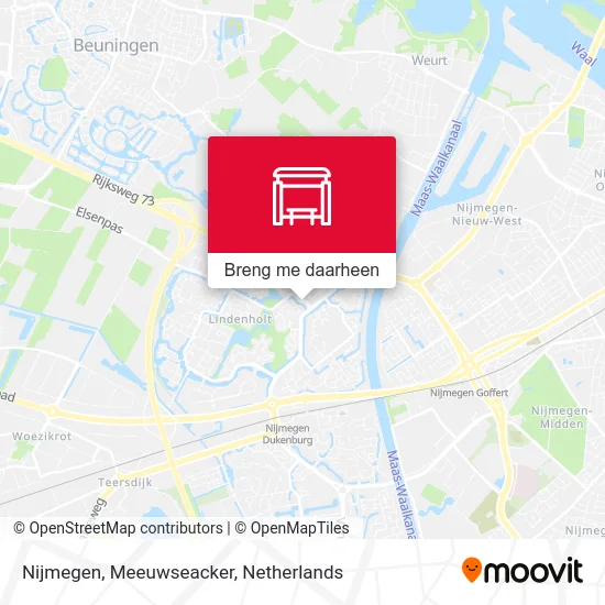 Nijmegen, Meeuwseacker kaart
