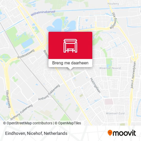 Eindhoven, Nicehof kaart