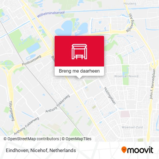 Eindhoven, Nicehof kaart